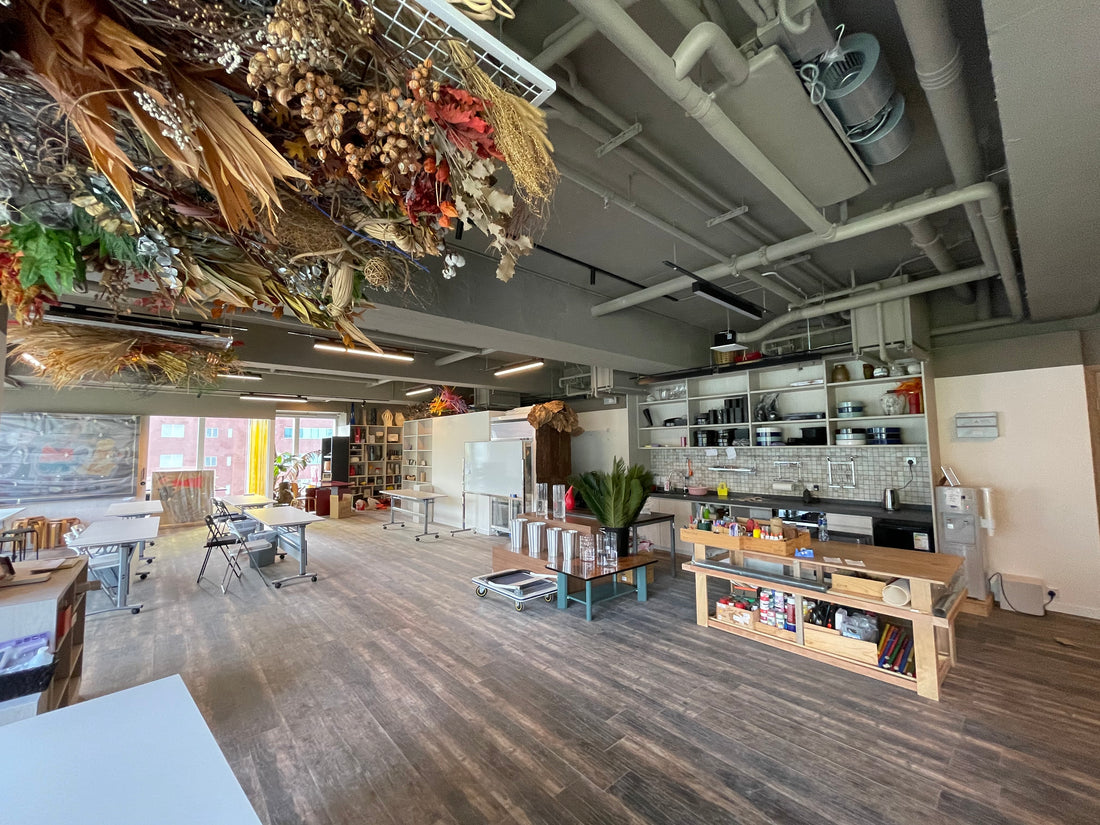 商业作品4：黄竹坑傲南广场-花艺工作室